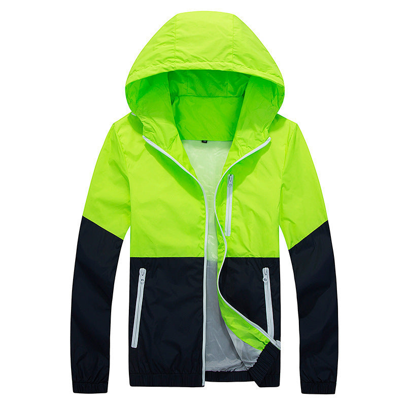 Veste Trench Homme Capuche - Printemps Automne Fine Tendance 350g - Camp de Base Farzen+