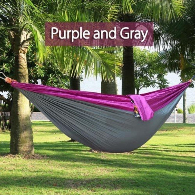 Hamac Randonnée Double - Nylon Parachute Portable - Camp de Base Farzen+