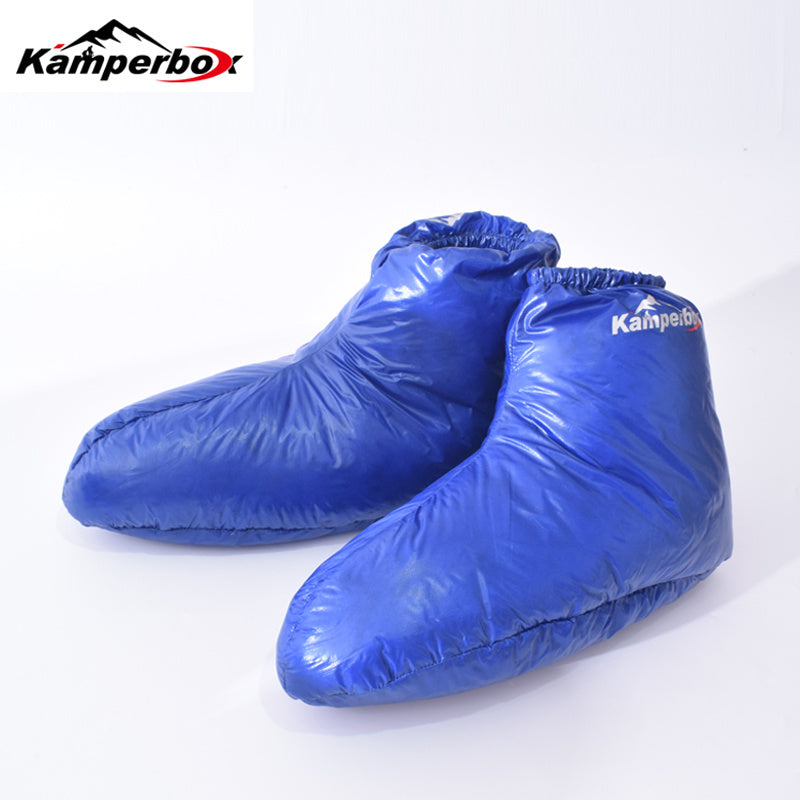Chaussons Duvet Kamperbox Camping Bottes Chaussettes AQ3 120g - Camp de Base Farzen+