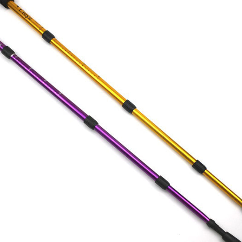 Bâton Randonnée Aluminium Poignée T Anti-Choc - 370g - Camp de Base Farzen+