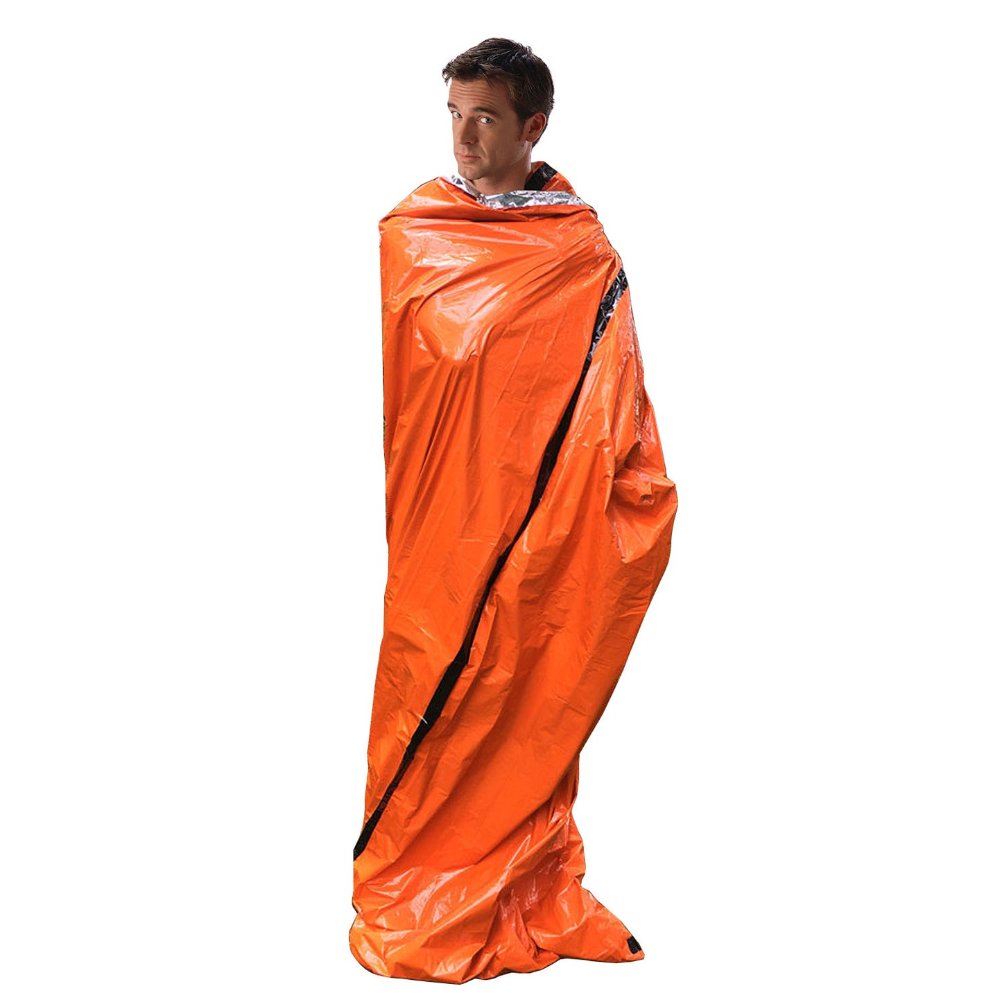 Couverture Survie Urgence Aluminium - Isolation Thermique Réutilisable