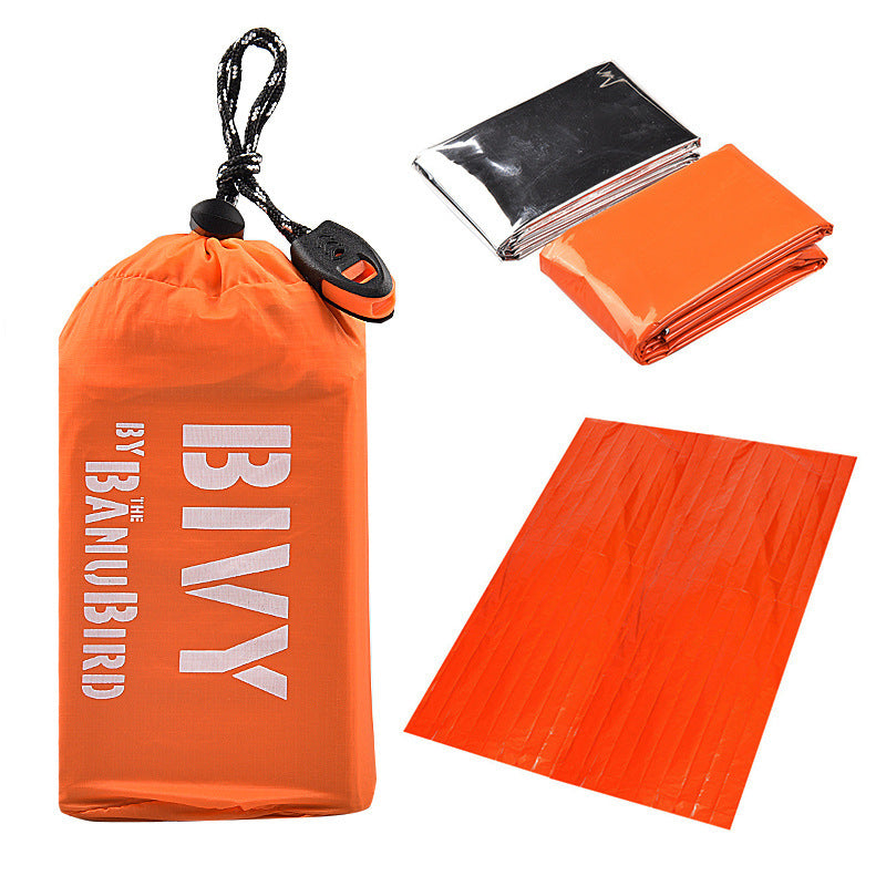Tente Chaude Simple 1 Couche - Ultra-Légère Film Aluminium PE 268g - Camp de Base Farzen+