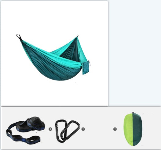 Hamac Double Randonnée Nylon Parachute - 2 Personnes Ultra-Léger 600g - Camp de Base Farzen+