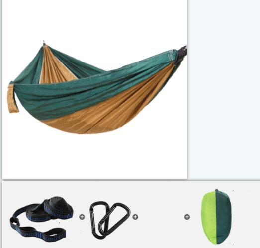 Hamac Double Randonnée Nylon Parachute - 2 Personnes Ultra-Léger 600g - Camp de Base Farzen+