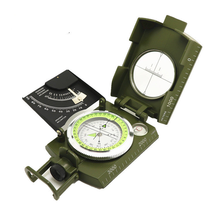 Boussole Professionnelle K4074 - Haute Précision Navigation - Camp de Base Farzen+