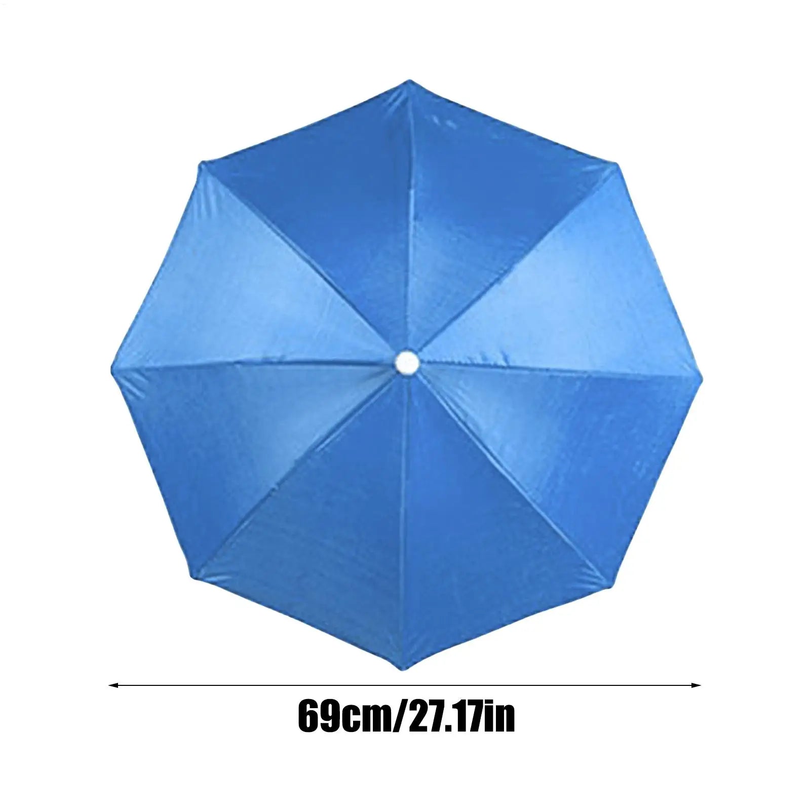 Chapeau Parapluie Mains Libres - Protection UV Réglable 69cm - Camp de Base Farzen+