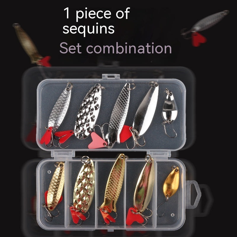 Kit de señuelos de lentejuelas de piña 21/11/36 - Pesca de metal