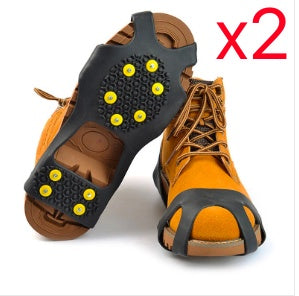 Crampons Antidérapants Chaussures - Sécurité Hiver Extérieur 150g - Camp de Base Farzen+