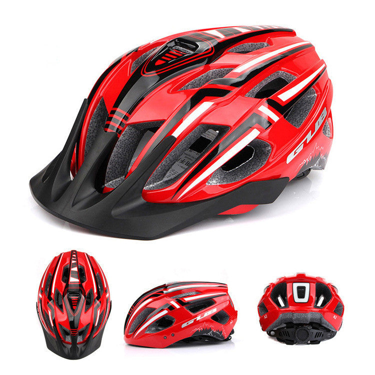 Bicycle Helmet Tail Light USB Rechargeable - LED Safety