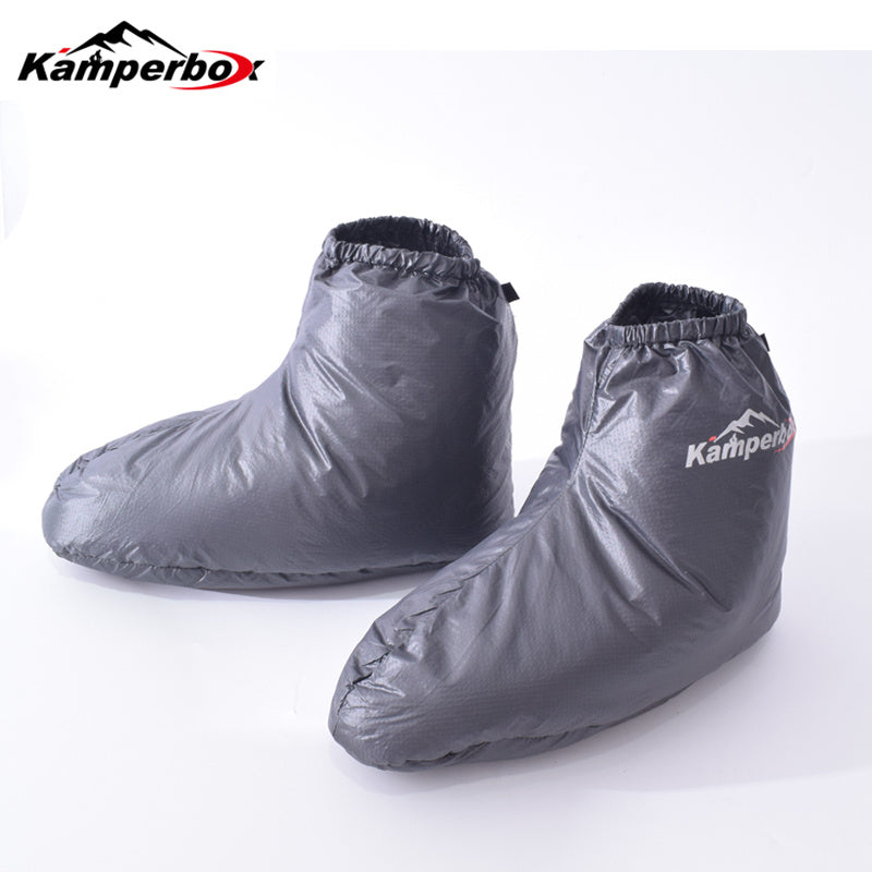 Chaussons Duvet Kamperbox Camping Bottes Chaussettes AQ3 120g - Camp de Base Farzen+