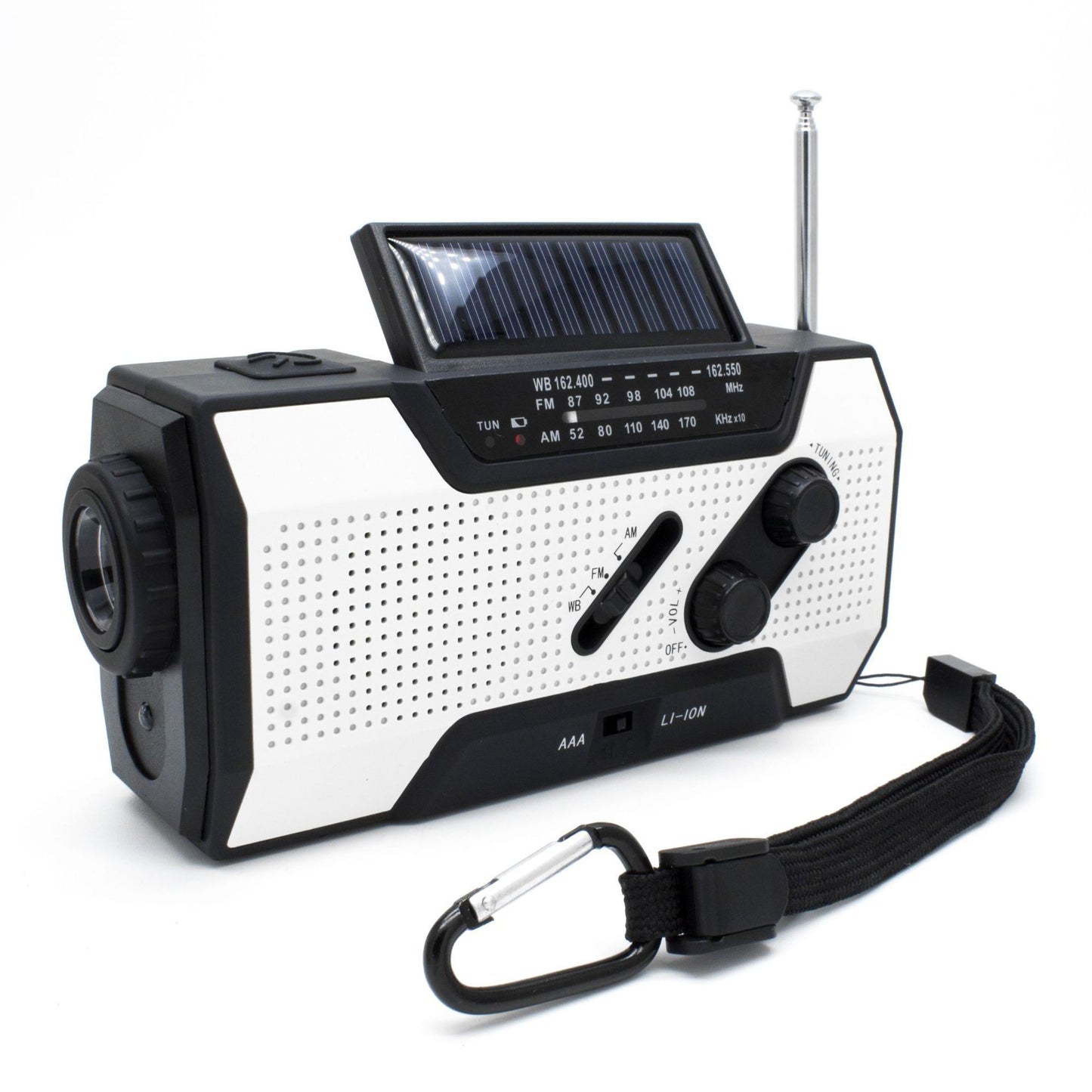 Radio solar de bolsillo: comunicación impermeable para exteriores