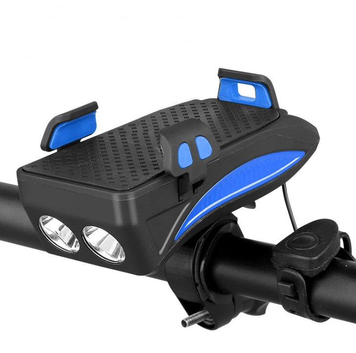 Cargador y soporte para teléfono de bicicleta 5 en 1 - Light Bell