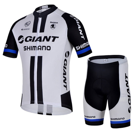 Maillot Cyclisme Unisexe Blanc Respirant - Été Sport