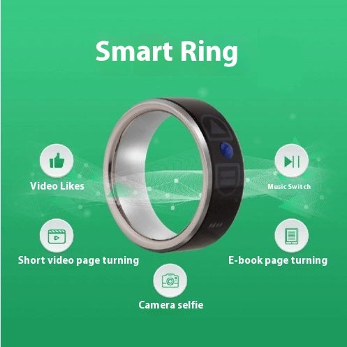 Bague Bluetooth Intelligente - Appareil Portable Connecté 69g - Camp de Base Farzen+