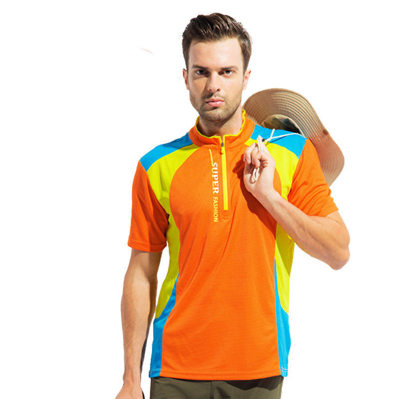 T-shirt Séchage Rapide Couple - Col Rond Outdoor Automne 430g - Camp de Base Farzen+