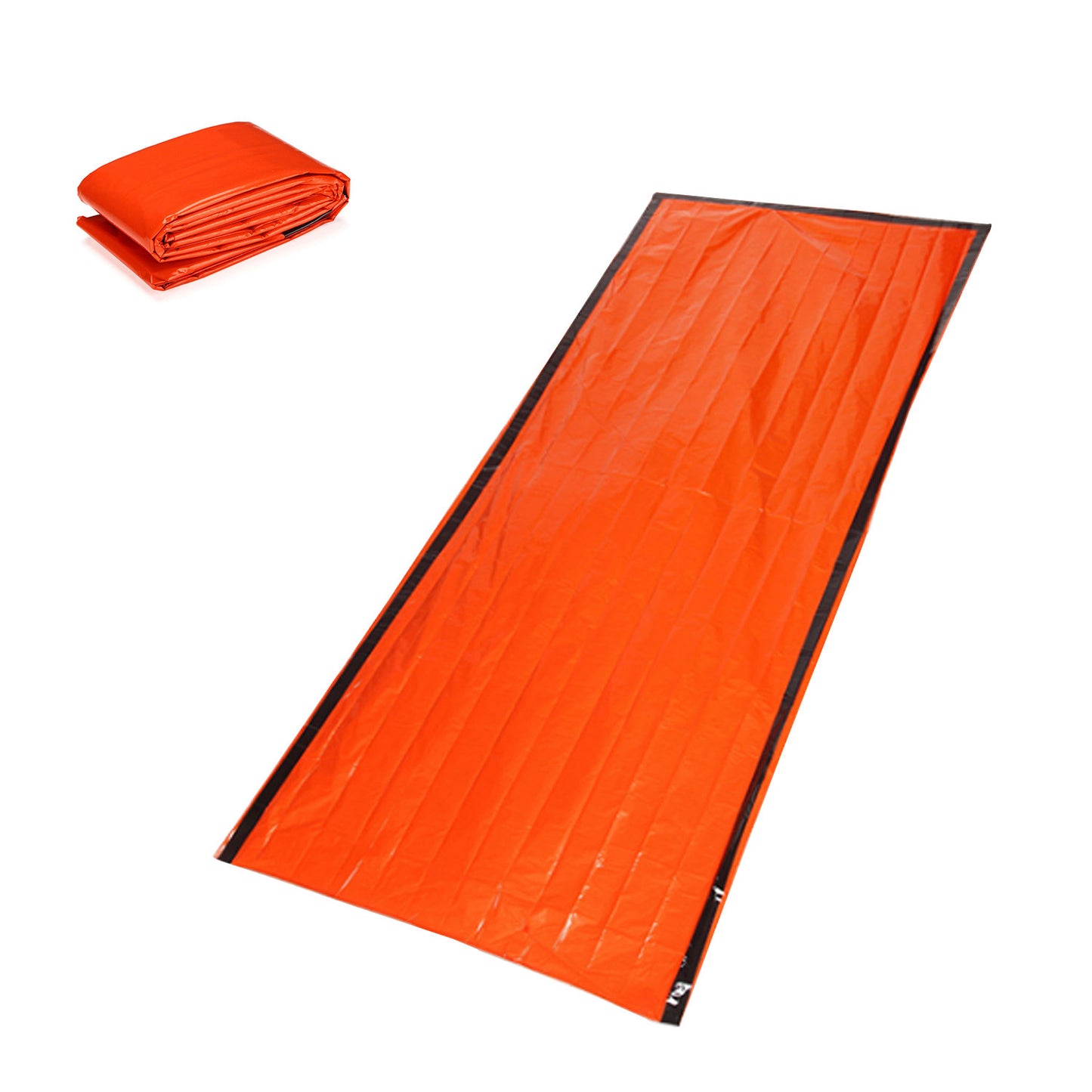 Couverture Survie Urgence Aluminium - Isolation Thermique Réutilisable