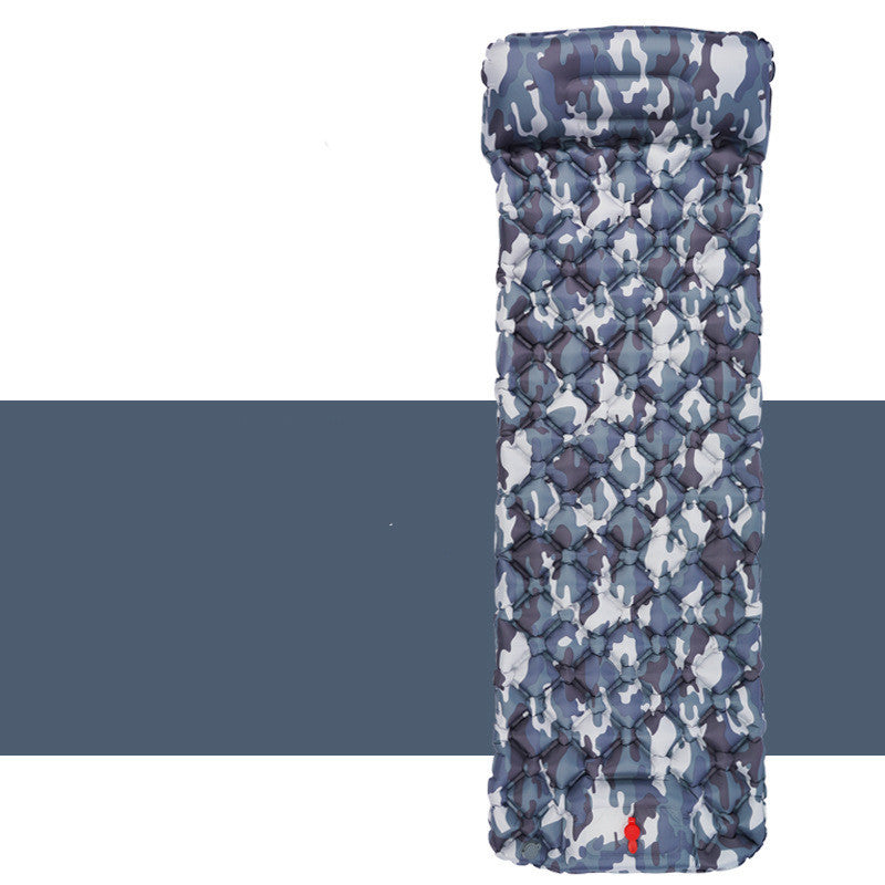 Colchón inflable para camping - Almohadas integradas 190x60cm Ultraligero