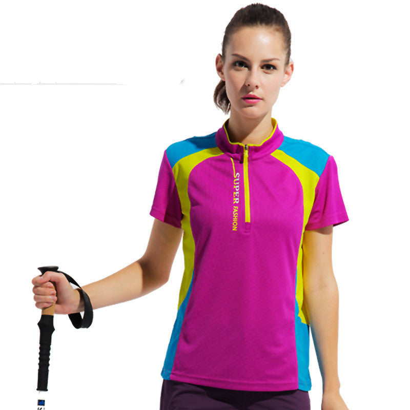T-shirt Séchage Rapide Couple - Col Rond Outdoor Automne 430g - Camp de Base Farzen+
