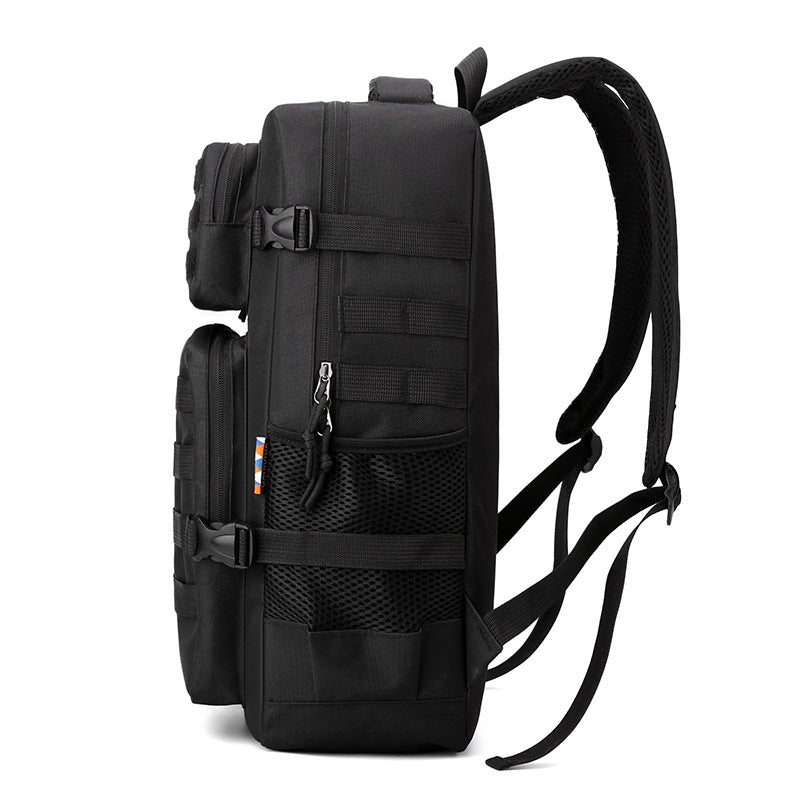 Sac à dos de randonnée multifonctionnel de grande capacité avec motif camouflage extérieur - Camp de Base Farzen+