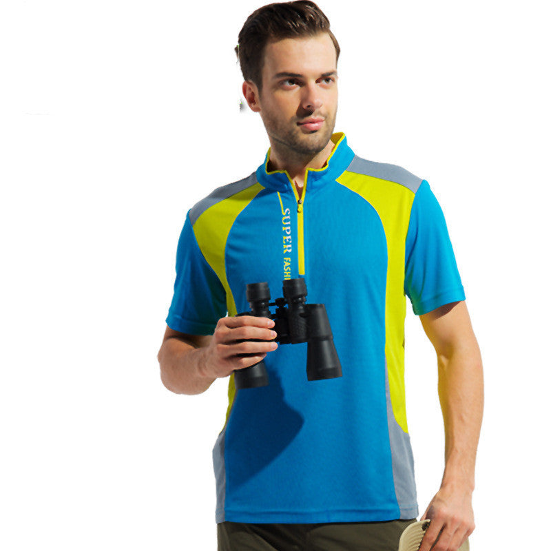 T-shirt Séchage Rapide Couple - Col Rond Outdoor Automne 430g - Camp de Base Farzen+