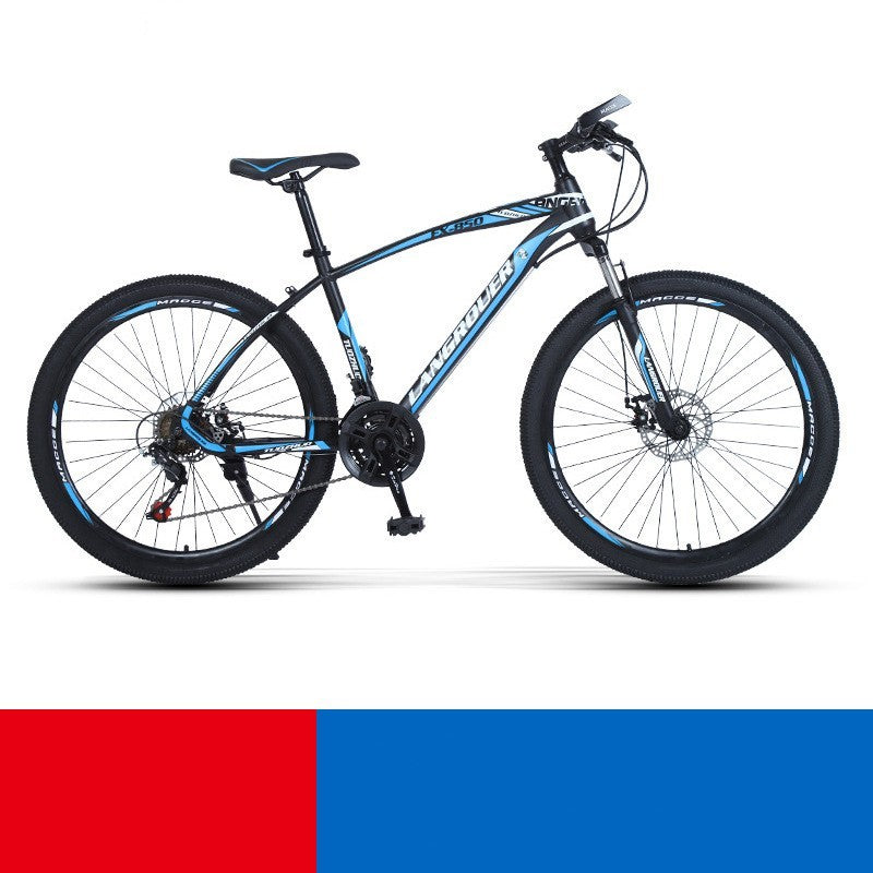 Bicicleta de montaña de cross-country con velocidades variables - Cuadro de acero y carbono