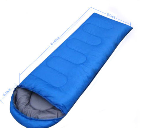 Sac de Couchage Portable Capuchon - Étanche Polyester Voyage 180x75cm - Camp de Base Farzen+