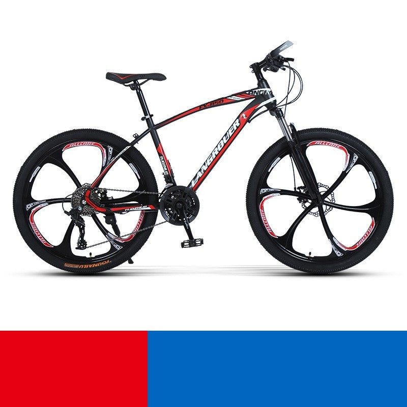Bicicleta de montaña de cross-country con velocidades variables - Cuadro de acero y carbono