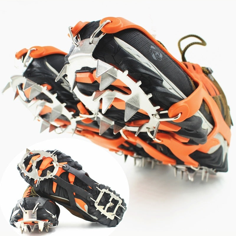 Crampons Antidérapants Renforcés - Grandes Dents Sécurité - Camp de Base Farzen+