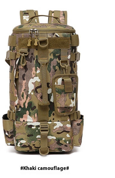 Sac à dos de randonnée multifonctionnel, sac de sport de pêche en tissu Oxford imperméable - Camp de Base Farzen+