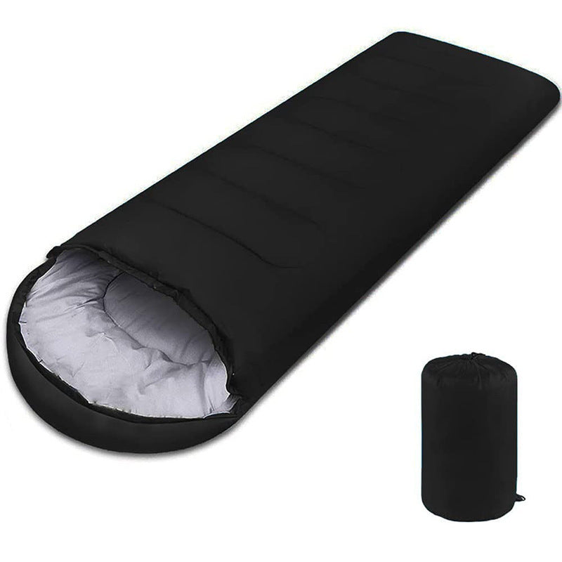 Sac de Couchage Portable Capuchon - Étanche Polyester Voyage 180x75cm - Camp de Base Farzen+
