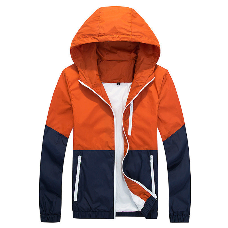 Veste Trench Homme Capuche - Printemps Automne Fine Tendance 350g - Camp de Base Farzen+