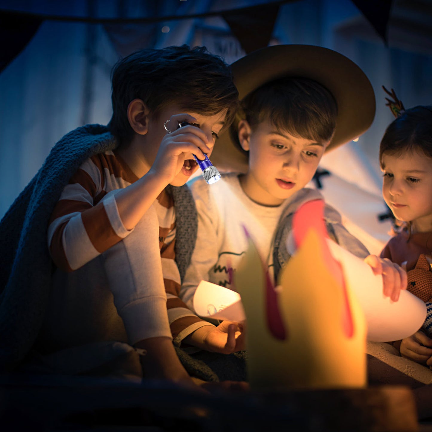 Mini Porte-Clés LED Urgence - Lampe Torche Aluminium Ultra-Légère