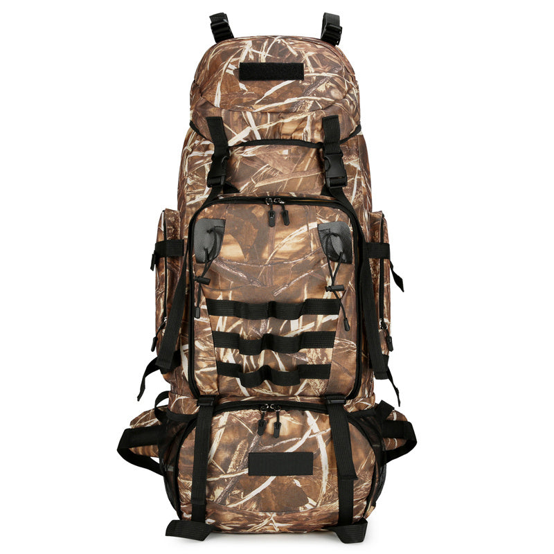 Sac à dos de randonnée grande capacité 90 L, imperméable et résistant, avec matelassage en coton - Camp de Base Farzen+