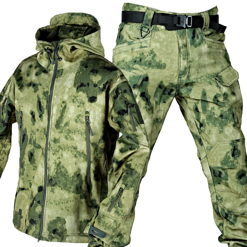 Tenue Camouflage Forces Spéciales - Entraînement Militaire Outdoor 1700g - Camp de Base Farzen+