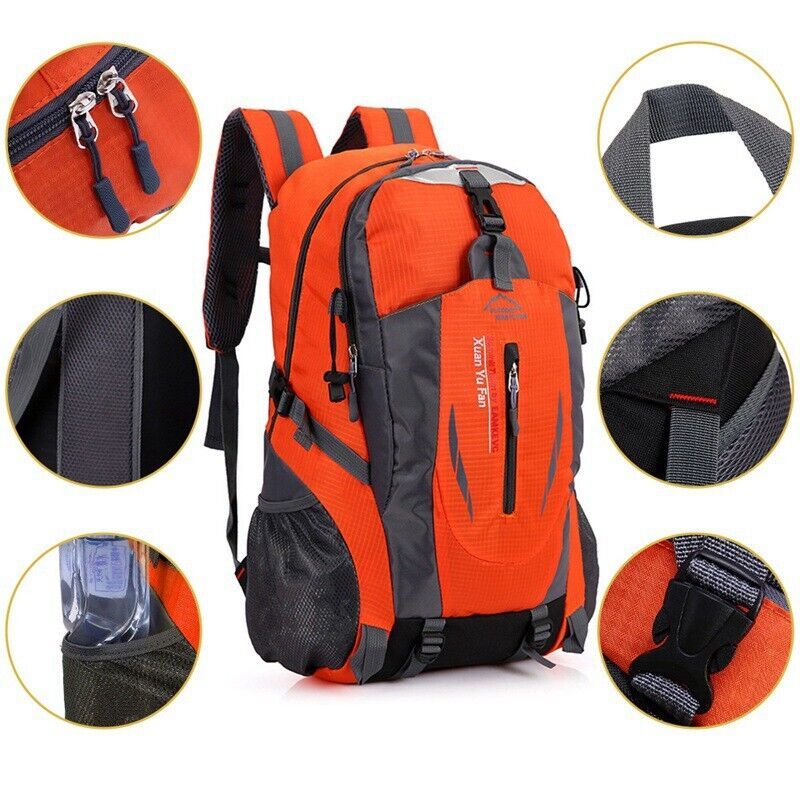 Sac à Dos 40L Étanche - Camping Randonnée Voyage - Camp de Base Farzen+