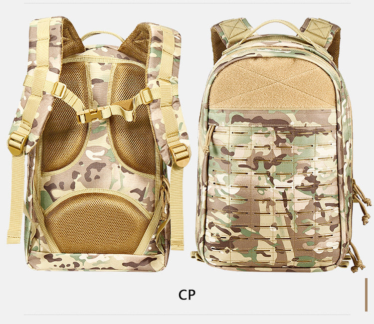 Sac à Dos Camouflage Polyester 600D - 36-55L - Camp de Base Farzen+