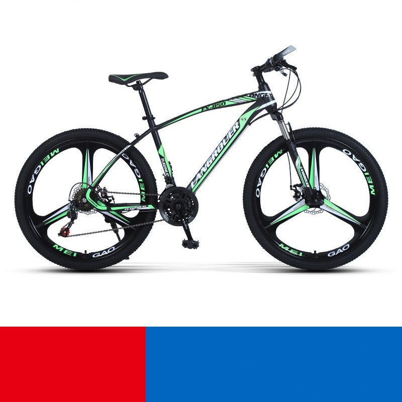 Bicicleta de montaña de cross-country con velocidades variables - Cuadro de acero y carbono