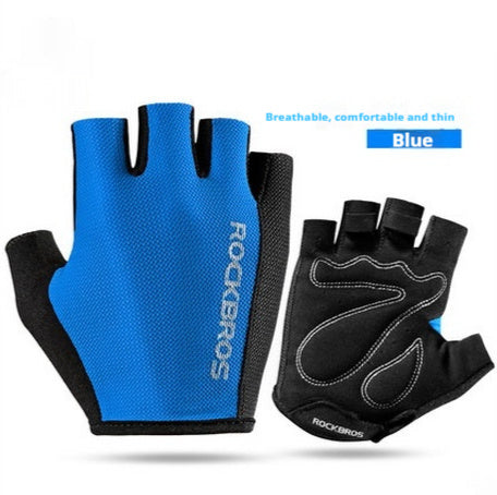 Guantes de ciclismo unisex de medio dedo - Antideslizantes deportivos
