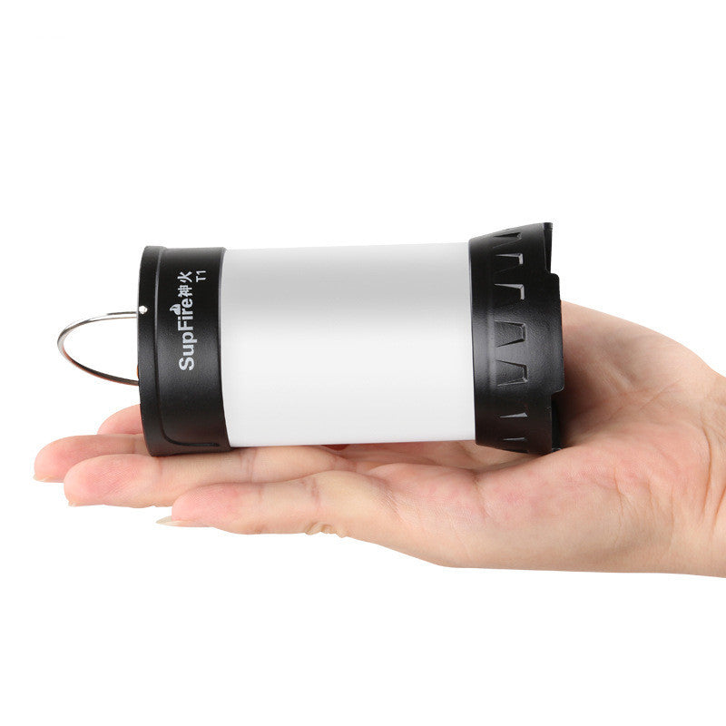 Lámpara LED de camping recargable T1 - Batería 18650 superbrillante de 154 g