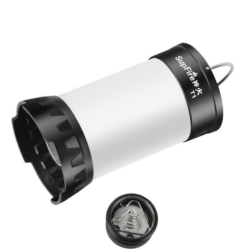 Lámpara LED de camping recargable T1 - Batería 18650 superbrillante de 154 g