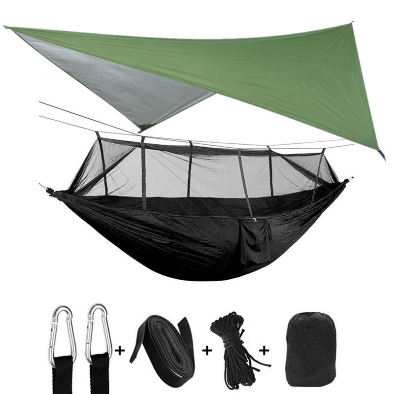 Double Parachute Hammock Mosquito Net - 210T Nylon Anti-Insects