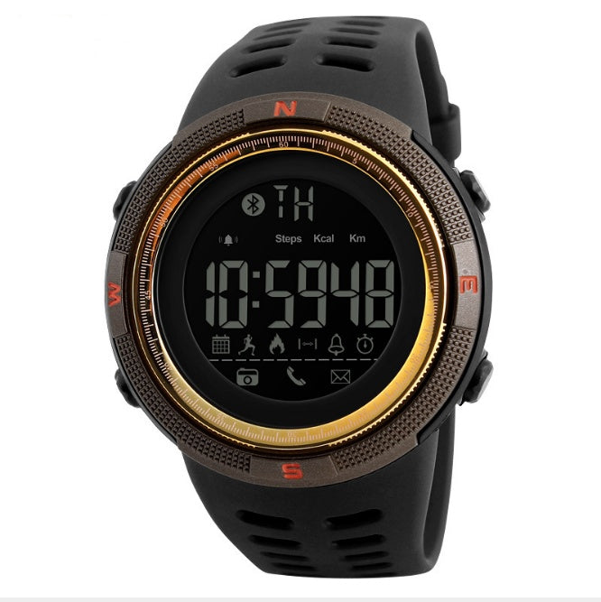 Reloj inteligente impermeable con cámara Bluetooth para hombre