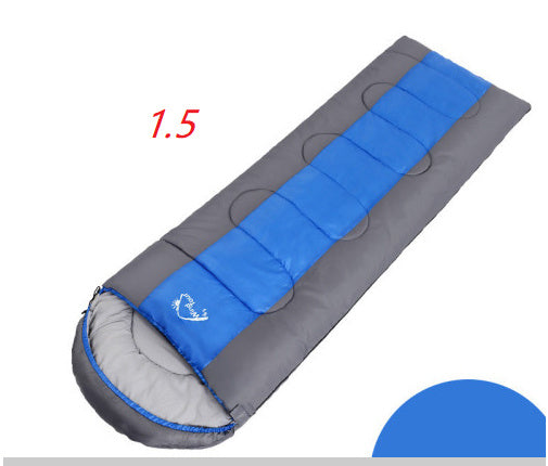 Sac de Couchage Camping Polyester 190T - Coton Creux Polyvalent 185x75cm - Camp de Base Farzen+