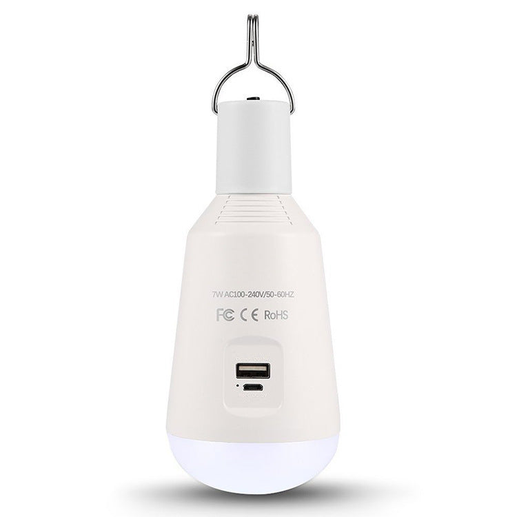 Mini linterna LED portátil con gancho: lámpara multifuncional para tienda de campaña