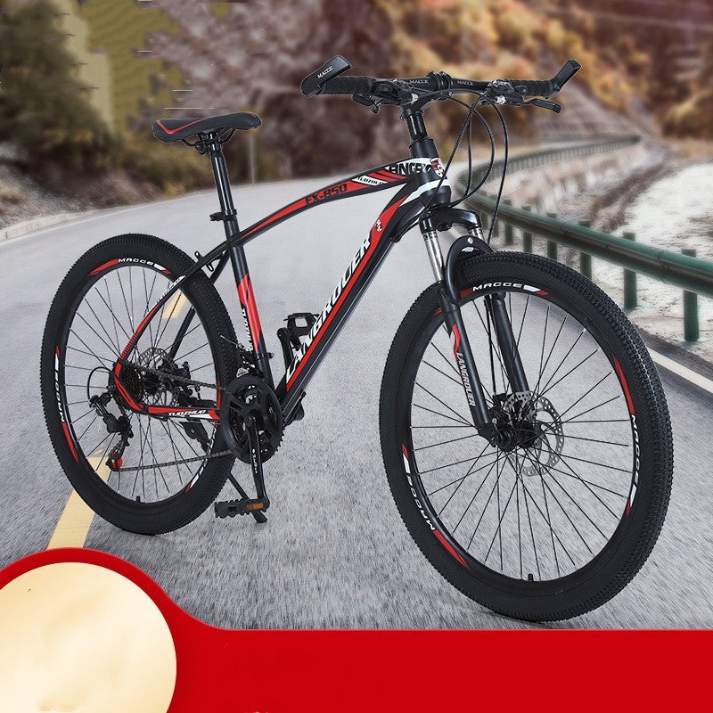 Bicicleta de montaña de cross-country con velocidades variables - Cuadro de acero y carbono