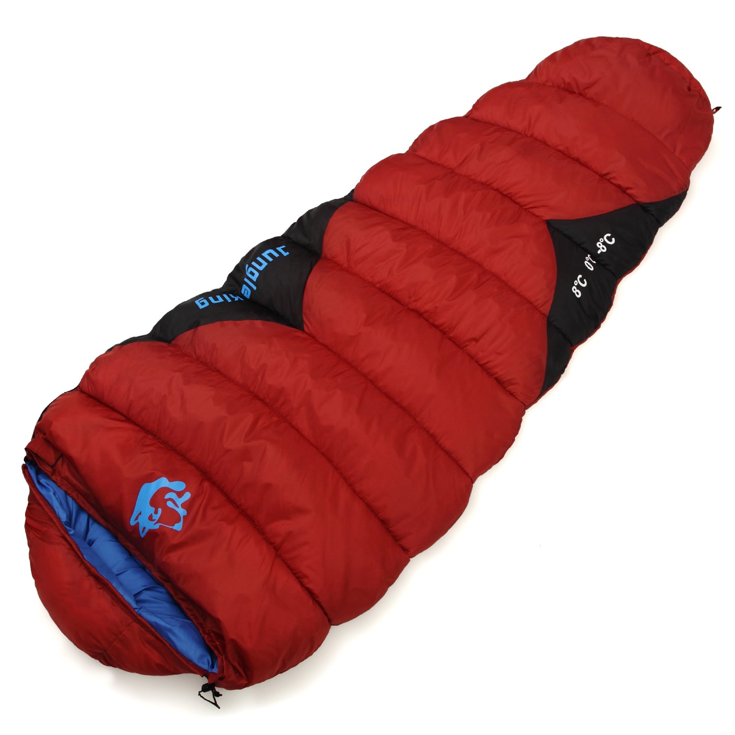 Sac de Couchage Coton Pêche Automne-Hiver - Camping Froid 230x80cm - Camp de Base Farzen+