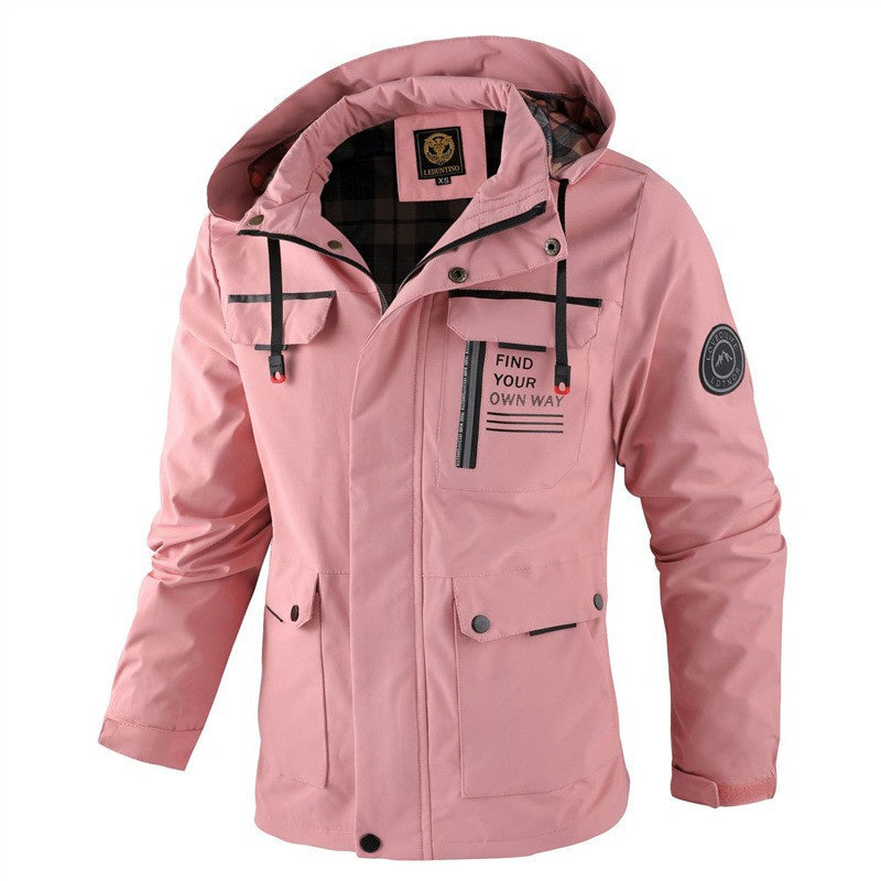 Chaqueta impermeable y cortavientos para hombre - Senderismo de invierno