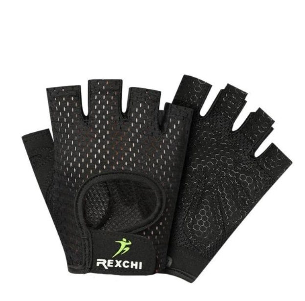 Gants Cyclisme Maille Fine Respirants - Demi-Doigts Été
