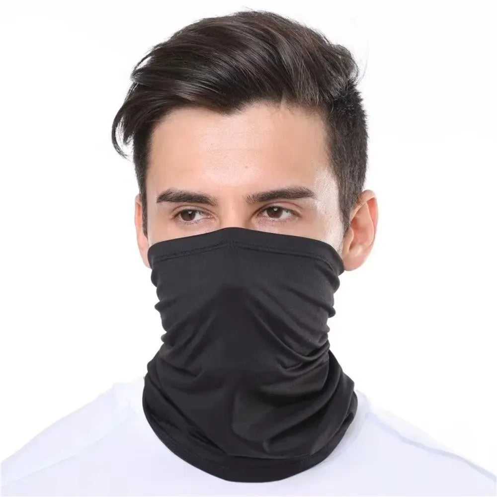 Bandana Multifonction Ice Silk - Cagoule Cache-Cou Coupe-Vent 24x42cm