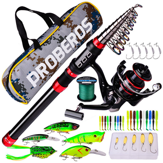 Complete Fishing Kit Rod Reel - Beginner &amp; Expert Set
